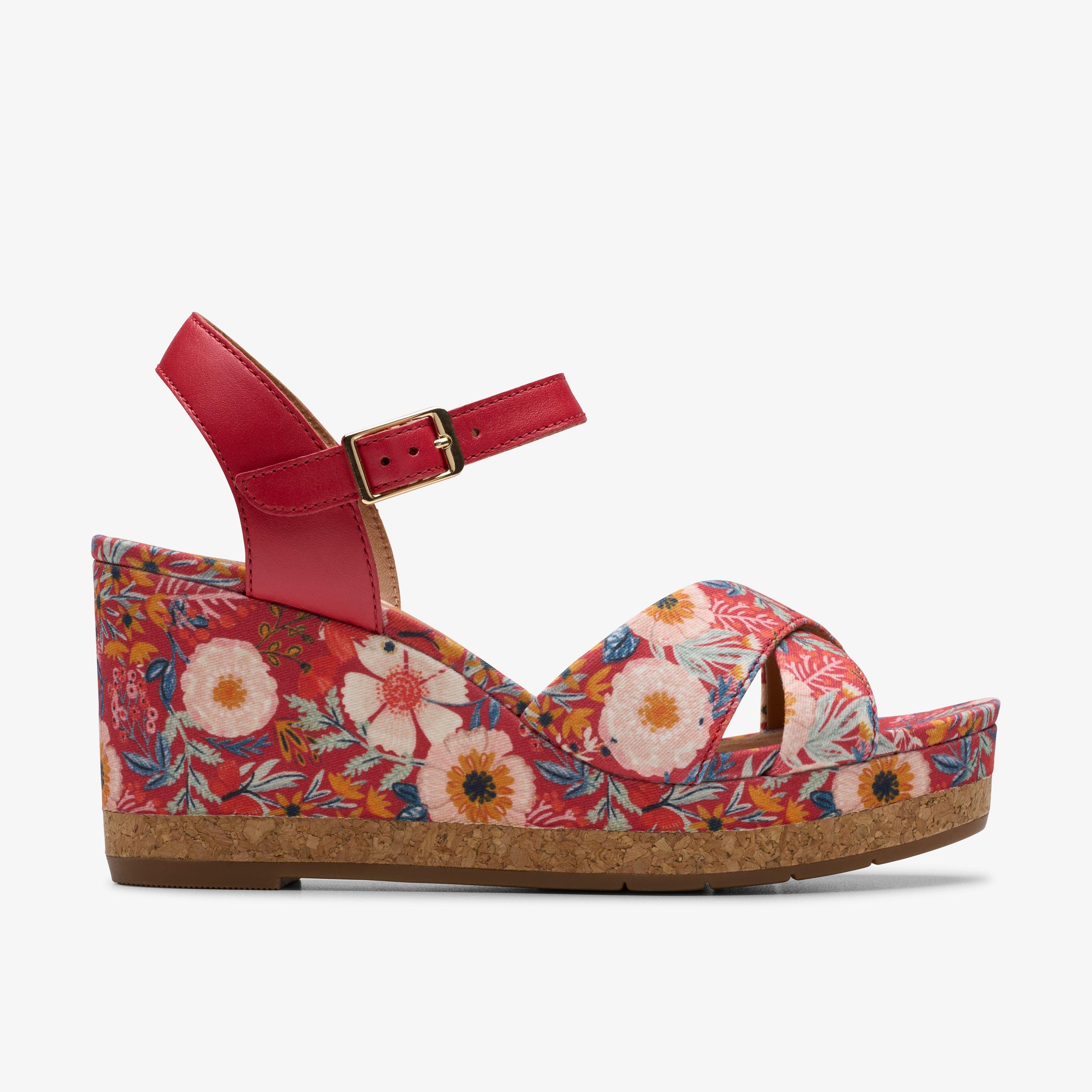 Chicly Floral Red Print